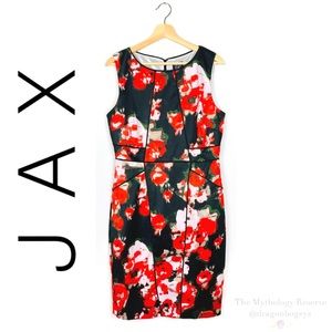 Jax Floral Print Sheath Dress